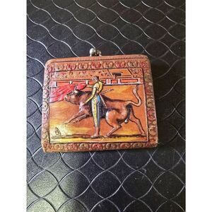 Vintage Leather Matador Coin Purse #B15